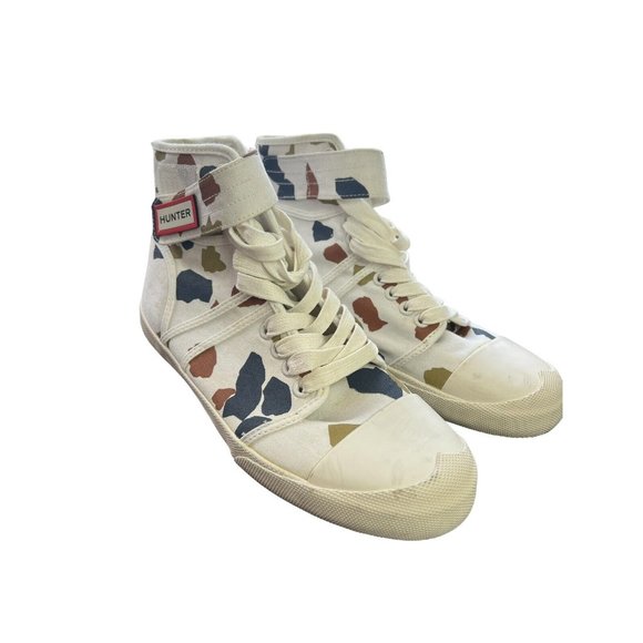 Hunter Shoes - Hunter Sneakers for Woman for sale Terrazzo High Tops Sz 8
